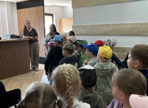Wizyta 6 latków w Urzędzie Gminy w Kleszczowie