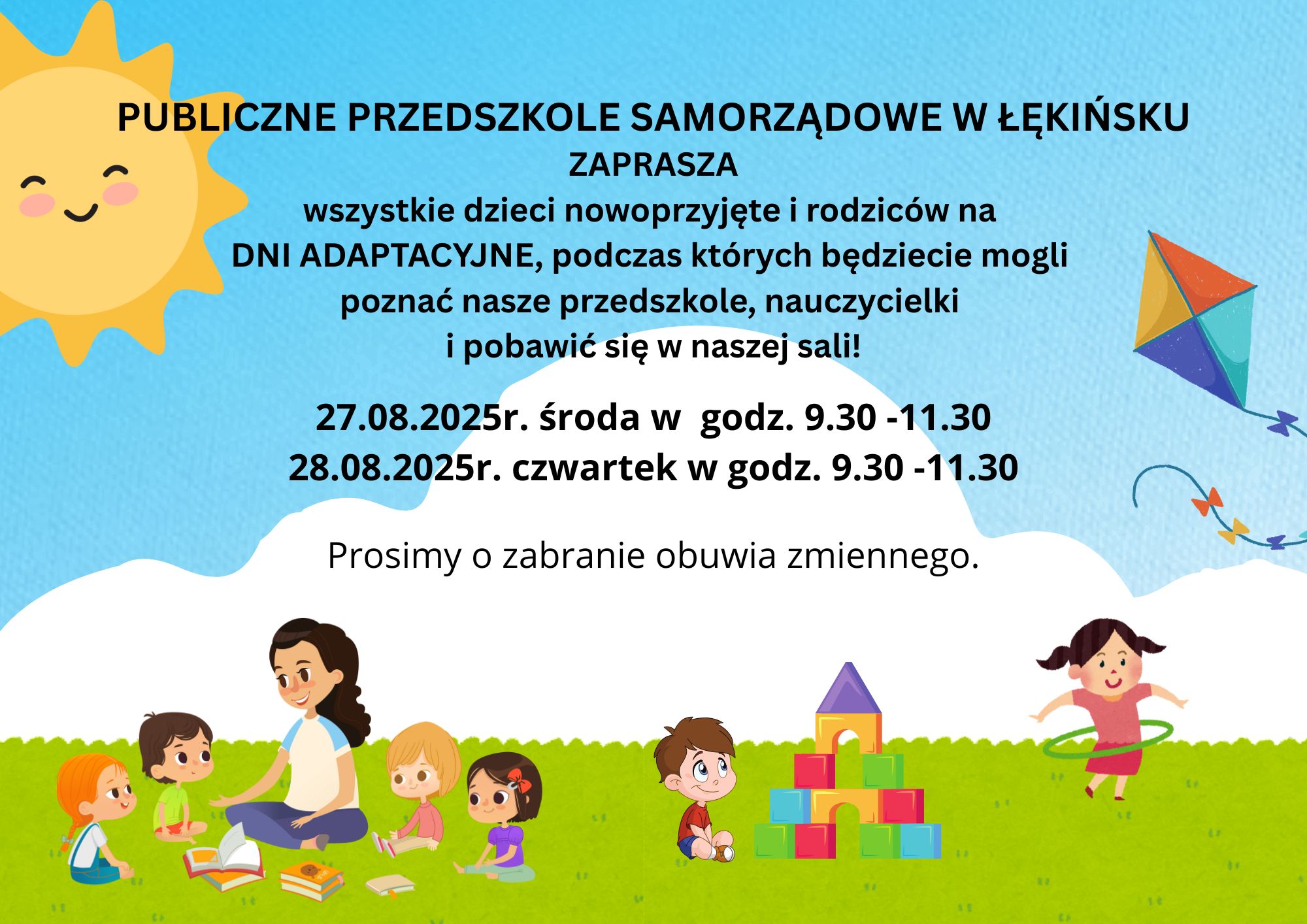 Plakat dni adaptacyjne