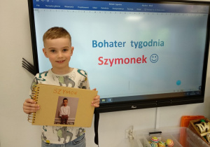 Szymon i jego album.