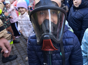 Spotkanie ze strażakami OSP w Łękińsku
