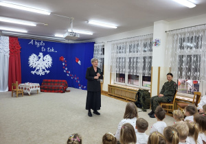 Przywitanie gości przez Panią Dyrektor