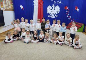 Zdjęcie pamiątkowe gr. Kropelki