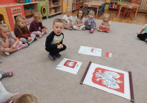 Godło Polski - puzzle.