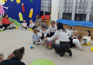 18. Sprzątanie klocków - kolejne zadanie wykonane.