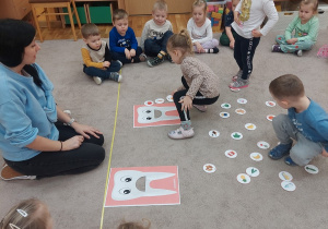 Zdrowe odżywianie - zabawa dydaktyczna.