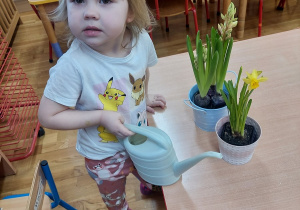 Prace porządkowe w zielonym kąciku.