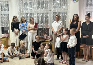 Podziękowanie dzieci z pięciolatków