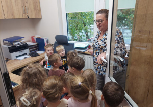 Spotkanie z intendentem panią Anetką.