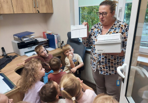 Zapoznanie dzieci z pracą intendenta.