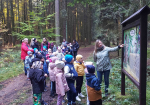 Nauczyciel przekazuje wiadomości zawarte na tablicy.