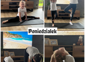 Rodzinny tydzień aktywności Poli, Leszka, Julii i Klary