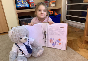 Prezentacja swojej wykonanej pracy w domu.