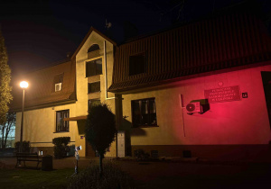 Przedszkole podświetlone na czerwony kolor.