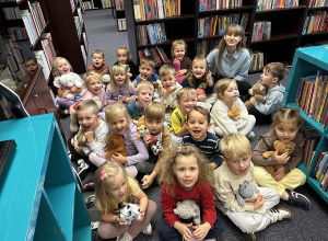 Dyskusyjny Klub Książki w grupie 4-latków.