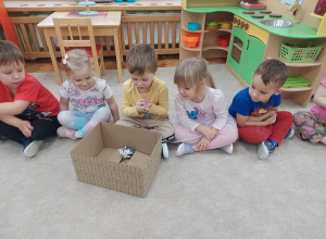 Moduł II - Mały Miś w świecie emocji w grupie Kropelek.