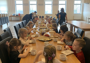 Chwila odpoczynku po ciężkiej pracy.