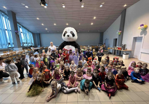 Pamiątkowe zdjęcie z Pandą.