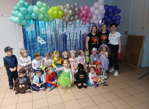 Bal karnawałowy w grupie Słoneczek.