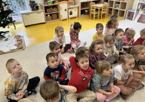 Czterolatki podczas spotkania.