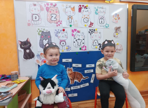 Dzień kota w grupie "Słoneczek"