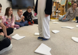 Pingwinek pokonuje trasę.