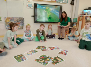 Pan Zielonka z wyspy zazdrości.