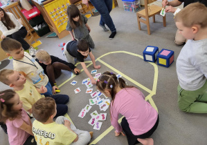 Szukanie właściwej skarpety.