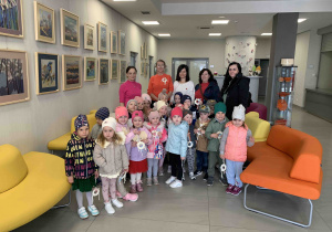 Grupa Kropelek w Domu Kultury w Kleszczowie.