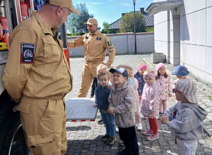 Spotkanie z Strażakami Ochotniczej Straży Pożarnej w Łękińsku