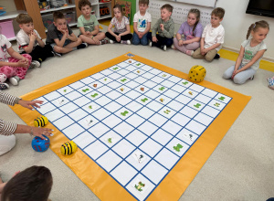 Gra matematyczna z elementami kodowania