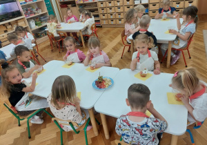 Degustacja zdrowej i smacznej przekąski.