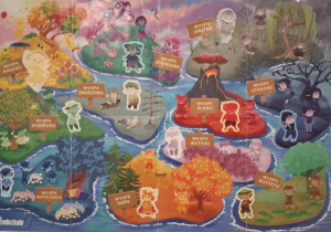 11 Plakat podsumowujący projekt "Czuciaki w Krainie Emocji"