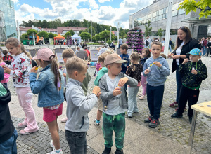 Piknik ekologiczny w Zespole Szkół Ponadpodstawowych w Kleszczowie