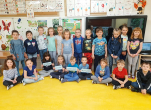 Jesteśmy z Wami Niebieskimi Motylami