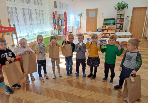 Uczestnicy konkursu z grupy 4 latków