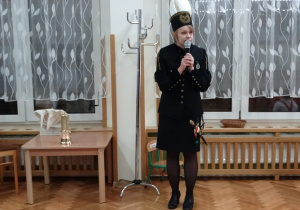 Pani Ania opowiada nam o pracy górnika